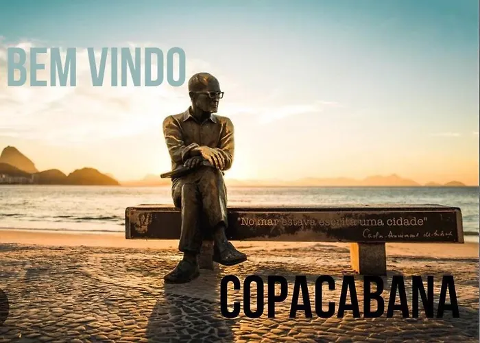 Copacabana Sala E Quarto Na Quadra Da Praia, Posto 6, Brasil
