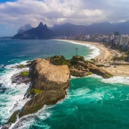 Copacabana Sala E Quarto Na Quadra Da Praia, Posto 6, Brasil Rio de Janeiro Exterior photo